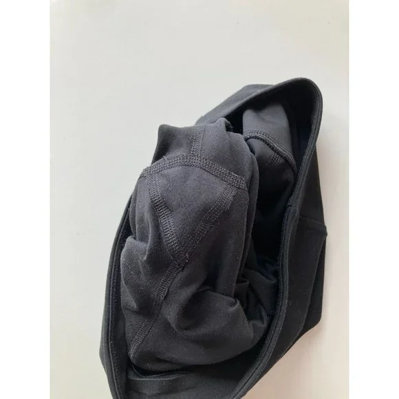 GIRLFRIEND COLLECTIVE Black Float Set Juliet Bra High Rise Bike Shorts, Size S/M - Picture 13 of 16